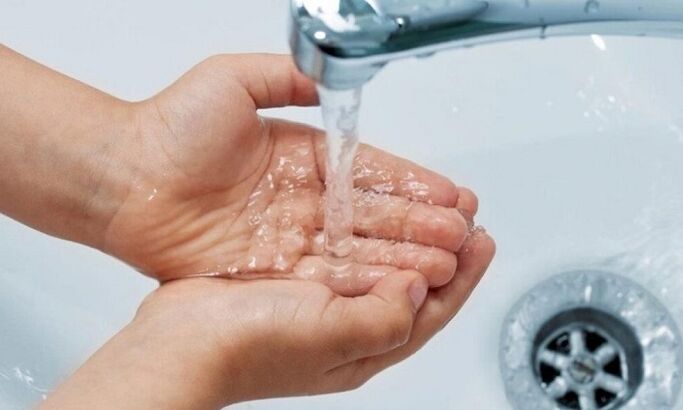 mycie rąk jako profilaktyka zarażenia pasożytami
